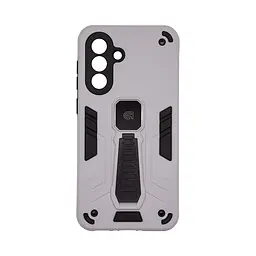 Чехол для Samsung Galaxy A36 5G, Proover, серый, с подставкой и магнитом, противоударный, ударопрочный, бронированный, панель-накладка, защита всего корпуса, термополиуретан (TPU) + поликарбонат (PC), ArmorStandart (ARM85775)