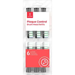 Насадки для зубної щітки Oclean Professional Clean Brush Head for On SE Air X F1 6шт P1C5 B06 Black - мініатюра 3