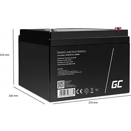 Акумулятор Green Cell AGM 12V [12V/28Ah/336Wh] [AGM55] [111195] - мініатюра 5