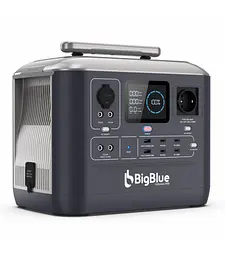 Портативна зарядна станція BigBlue CP1000 1000W/ 1075 Вт/год/LiFePO4 - мініатюра 3