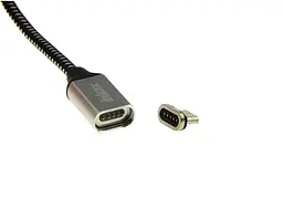 Кабель INKAX CK-50 magnetic Micro cable 1m Black - мініатюра 3
