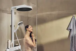 Душова система з термостатом Hansgrohe Rainfinity 360 1jet matt white 26853700 - мініатюра 6