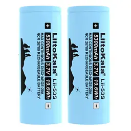 Акумулятор 26700 LiitoKala 5300mAh Li-ion (Lii-53S) - мініатюра 2
