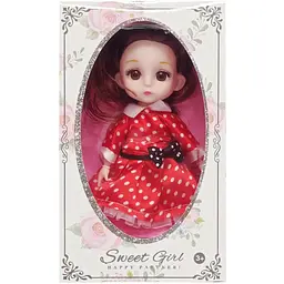 Дитяча лялька Fashion Sweet Girl Bambi 3396-144 Червоний