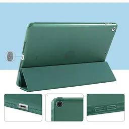 Чохол-книжка BeCover Tri Fold Hard для Apple iPad 10.2 2019/2020/2021 Dark Green (709656) - мініатюра 3