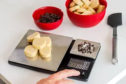 Ваги кухонні KitchenAid Measuring з подвійною платформою срібні (KQ909G) - мініатюра 13