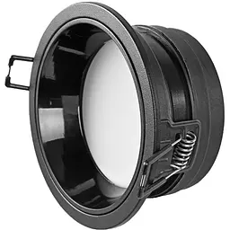 Світильник Videx під лампу GX53 врізний чорний (VL-SPF28R-B) 