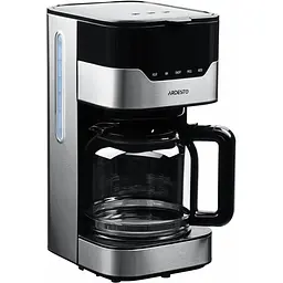 Кавоварка Ardesto крапельна FCM-D3100, 1.5 л мелена чорно-срібляста - мініатюра 6