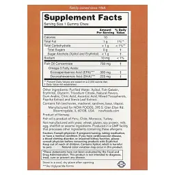 Риб'ячий жир та омега Now Omega-3 Fish Oil Gummy Chews 36 желе - мініатюра 2