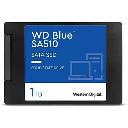 SSD накопитель 2.5" 1TB WD Blue SA510 3D TLC 560/510Mb/s (WDS100T3B0A)