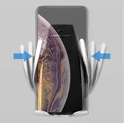 Автомобільний тримач смартфона з бездротовою зарядкою - мініатюра 7