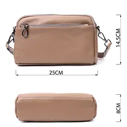 Жіноча шкіряна сумка Vintage 25х14,5х8 см sum0026551 - мініатюра 4