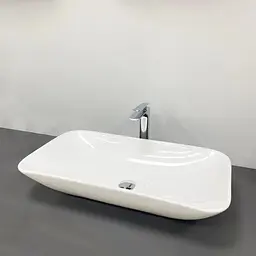 Умивальник VBI Pineto white накладний VBI-012607, Білий