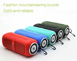 Bluetooth колонка NewRixing NR-2018 водонепроникна з FM-радіо - мініатюра 3
