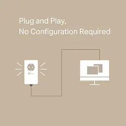 Адаптер TP-Link Powerline TL-PA7017PKIT 2PK AV1000 1xGE розетка - мініатюра 3