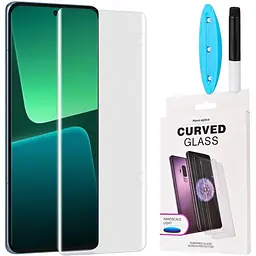 Захисне скло DK для Xiaomi 13 Pro UV Curved 014478 clear
