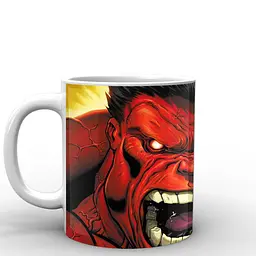 Кухоль GeekLand Халк Hulk агресія HU.02.004 330 мл білий - мініатюра 2