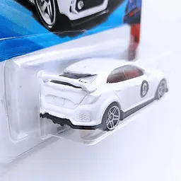 Базова машинка Hot Wheels Nightspeed 2018 Honda Civic Type R біла (5785) JJH88-N521 - мініатюра 3
