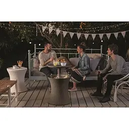 Стіл-трансформер Keter Cool Bar Rattan коричневий (17194548) - мініатюра 4