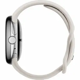 Смарт-годинник Google Pixel Watch 3 45 mm Wi-Fi Polished Silver Aluminum Case/Porcelain Active Band - мініатюра 4
