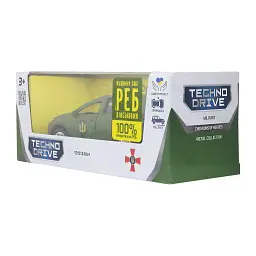 Машина TechnoDrive серії Шеврони Героїв - Toyota RAV4 - Сухопутні війська ЗСУ (KM6198M2) - мініатюра 4
