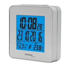 Годинник настільний Technoline WT268 Silver (WT268), Білий
