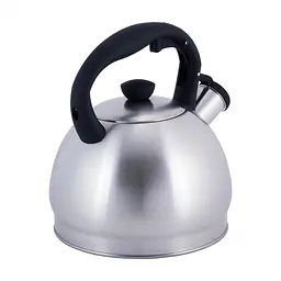 Чайник із свистком Kamille KM-0693BL 2 л чорний - мініатюра 3