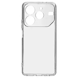 Прозрачный чехол для TECNO Pova 6 Neo (LI6) с защитой камеры, тонкий, силиконовый, бесцветный, ударопрочный, противоударный бампер с закрытой камерой, ArmorStandart (ARM78224)