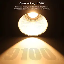 Відеосвітло Ulanzi Vijim 40W RGB COB Fill Light UV-L024 40WRGB Black - мініатюра 6