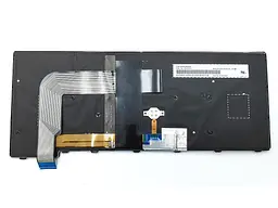 Клавіатура для Lenovo ThinkPad T470S, T460S, T460P, T470T, T460T (RU Black з підсвічуванням) - мініатюра 2