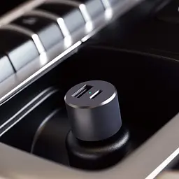 Автомобільний зарядний пристрій Satechi Space Type-C PD 72W Gray (ST-TCPDCCM) - мініатюра 5