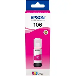Контейнер з чорнилом Epson 106 magenta (C13T00R340)