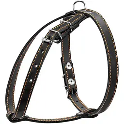 Шлея Collar одинарна для малих порід собак (ширина 14мм, А:40-48см, В:43-51см) чорний - мініатюра 2