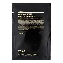 Тонізувальний кондиціонер для волосся і шкіри голови Previa E7.02 Hair and Scalp Tonic Conditioner 10 мл
