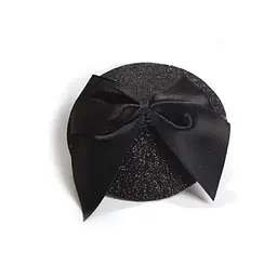 Пестіс Bijoux Indiscrets Burlesque pasties GLITTER and BOW, One size