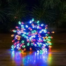 Гірлянда ColorWay LED 50 5 м, 8 функцій, кольорова 220V (CW-G-50L5VMC) - мініатюра 11