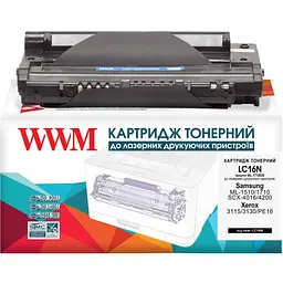 Картридж тон. WWM для Samsung ML-1510/1710/1750 аналог ML-1710D3/XEV Black ( 3200 ст.) (LC16N) - мініатюра 1