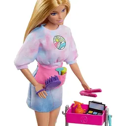 Лялька Barbie Малібу Стилістка (HNK95) - мініатюра 3