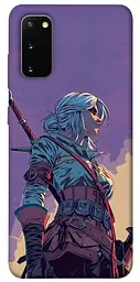 TPU чехол Demsky The witcher ciri для Samsung Galaxy S20
