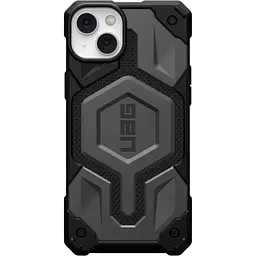 Оригінальний протиударний чохол UAG Monarch Pro MagSafe Kevlar Silver для iPhone 15 Plus/14 Plus (114029113933)