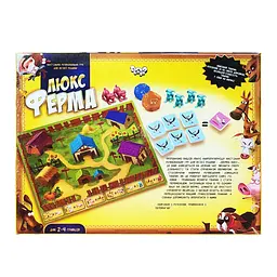 Гра настільна БІЛ "Ферма ЛЮКС" УКР. Danko Toys 40х5х30 см det0005981 - мініатюра 2