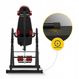 Стіл інверсійний 4FIZJO регульований 4FJ0654 Black/Red (P-5905973401944) - мініатюра 8