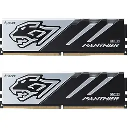 Пам'ять 16Gb x 2 DDR5 5200 MHz Apacer Panther чорний/сріблястий 40-40-40 1.25V з радіатором (AH5U32G52C5227BAA-2)
