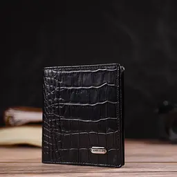 Чоловічий шкіряний гаманець Canpellini 9,5х10,2х1 см acs0025718 - мініатюра 6
