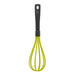 Вінчик кухонний силіконовий з петлею для підвішування 29.5 см, Kitchen Master Жовтий 85678 - мініатюра 2