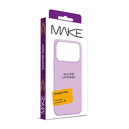 Чохол MAKE Apple iPhone 17 Pro Silicone Lavender - мініатюра 2