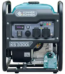 Генератор інверторний KonnerSohnen KS 3300i, 230В, 3.3кВт, ручний запуск, 25.5кг / 3000 Вт / Бензин (KS3300I) - мініатюра 2