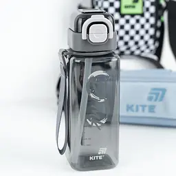 Пляшка для води Kite 800 мл сіра (K26-1274-2) - мініатюра 5