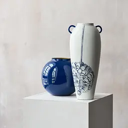 Ваза MBM HOME Елізіум залізна принт глибокий синій 200х170х420 мм (VB-03 PRINT/DEEP BLUE) - мініатюра 11