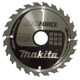 Диск пиляльний по дереву 170х30 мм 24T Makita Makforce B-08311